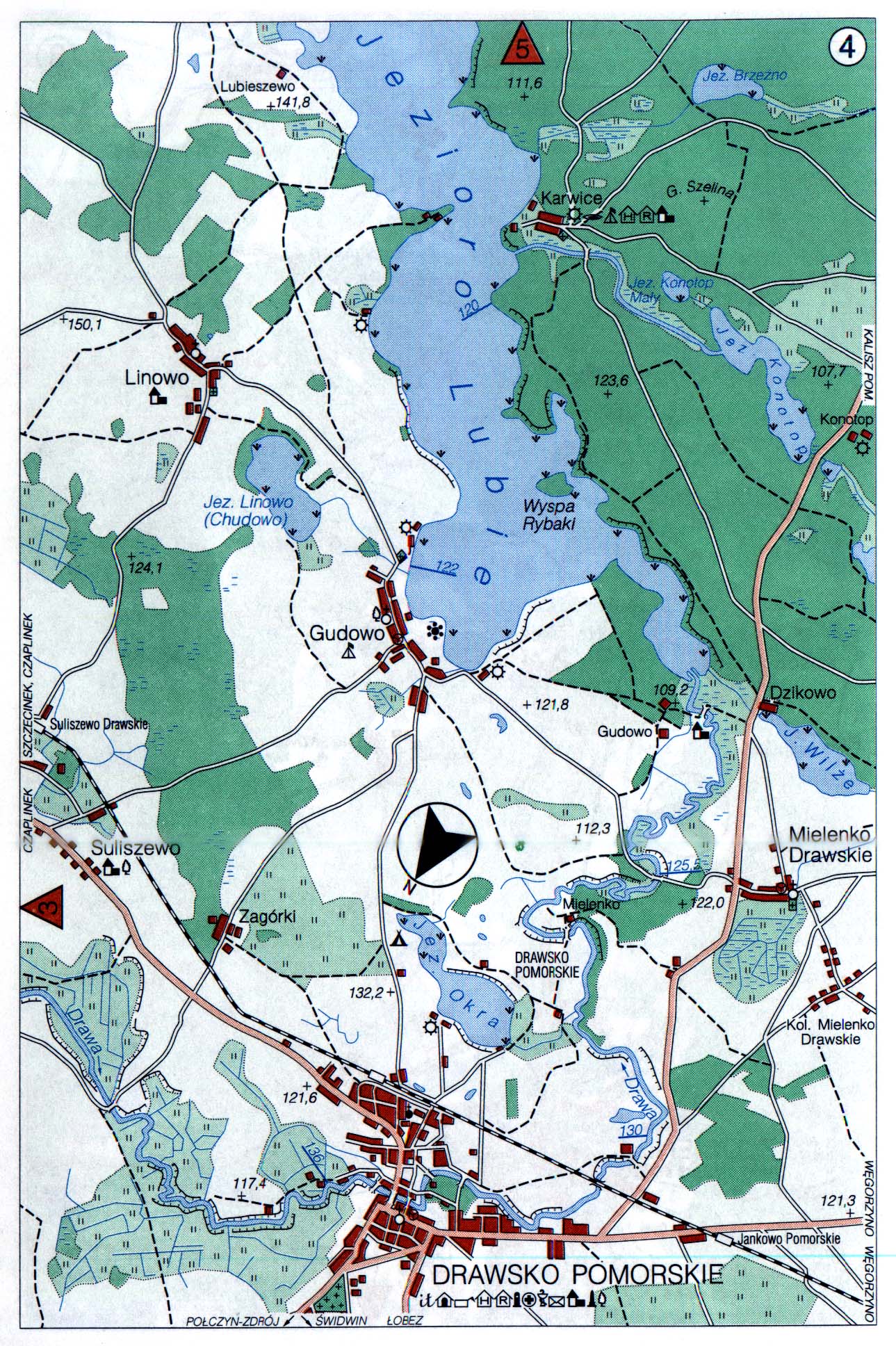 Mapa Drawy